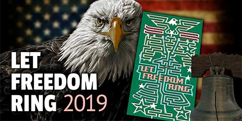 Let Freedom Ring - Corn Maze 2019